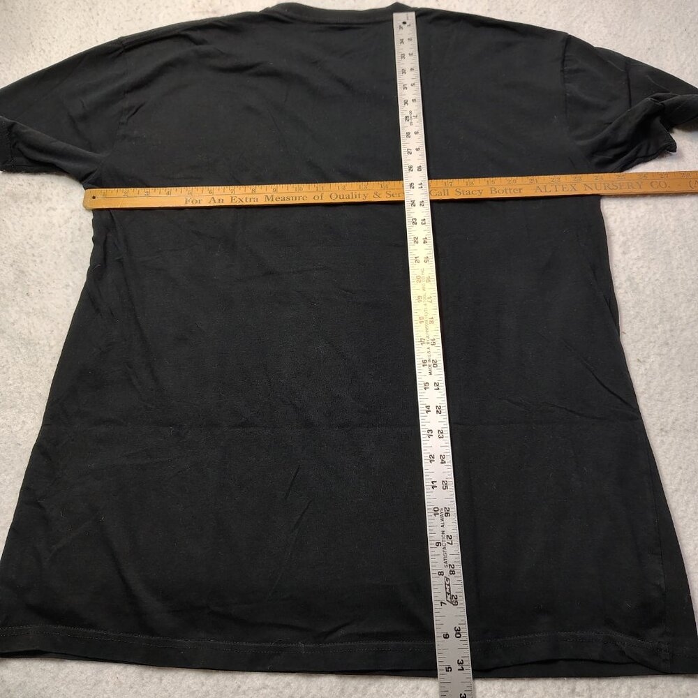 Crystal Bar Bozeman Montana T-Shirt Mens Size XL Black Cow Skull Logo‎ - Picture 7 of 10
